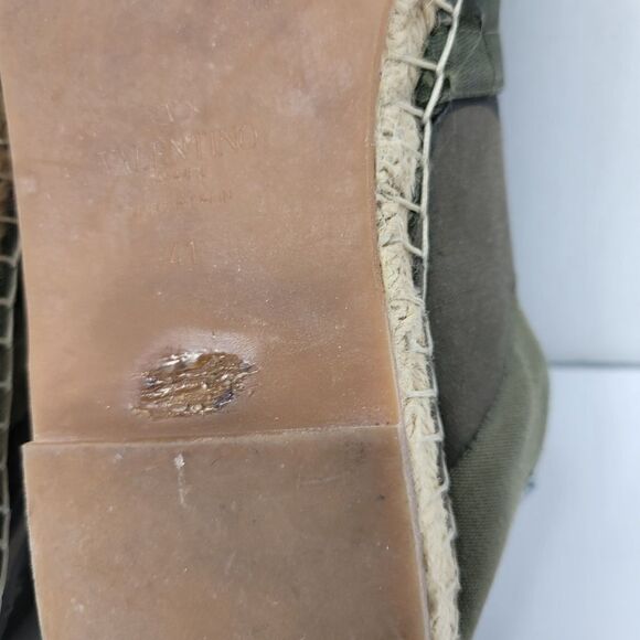 Valentino Garavani Mens Camo Espadrilles Size 8 main image 11
